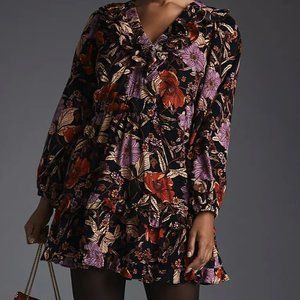 Anthropologie Pilcro Tiered Corduroy Dress NWT